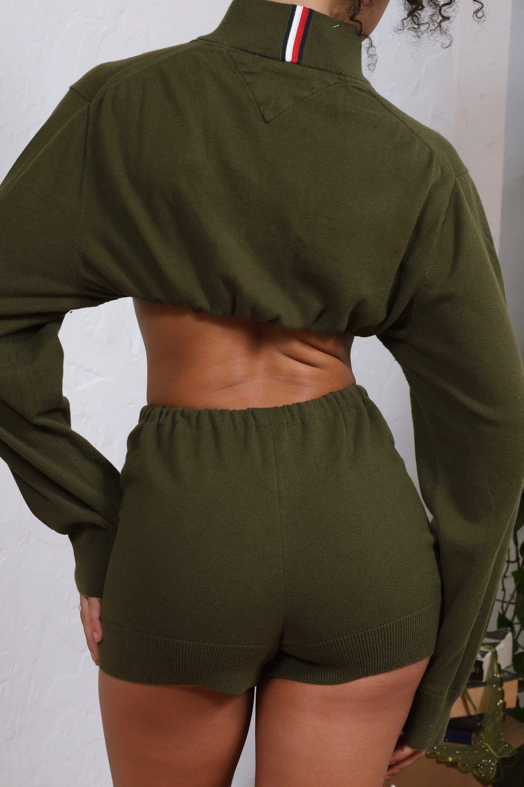 Tommy Olive Knit Set