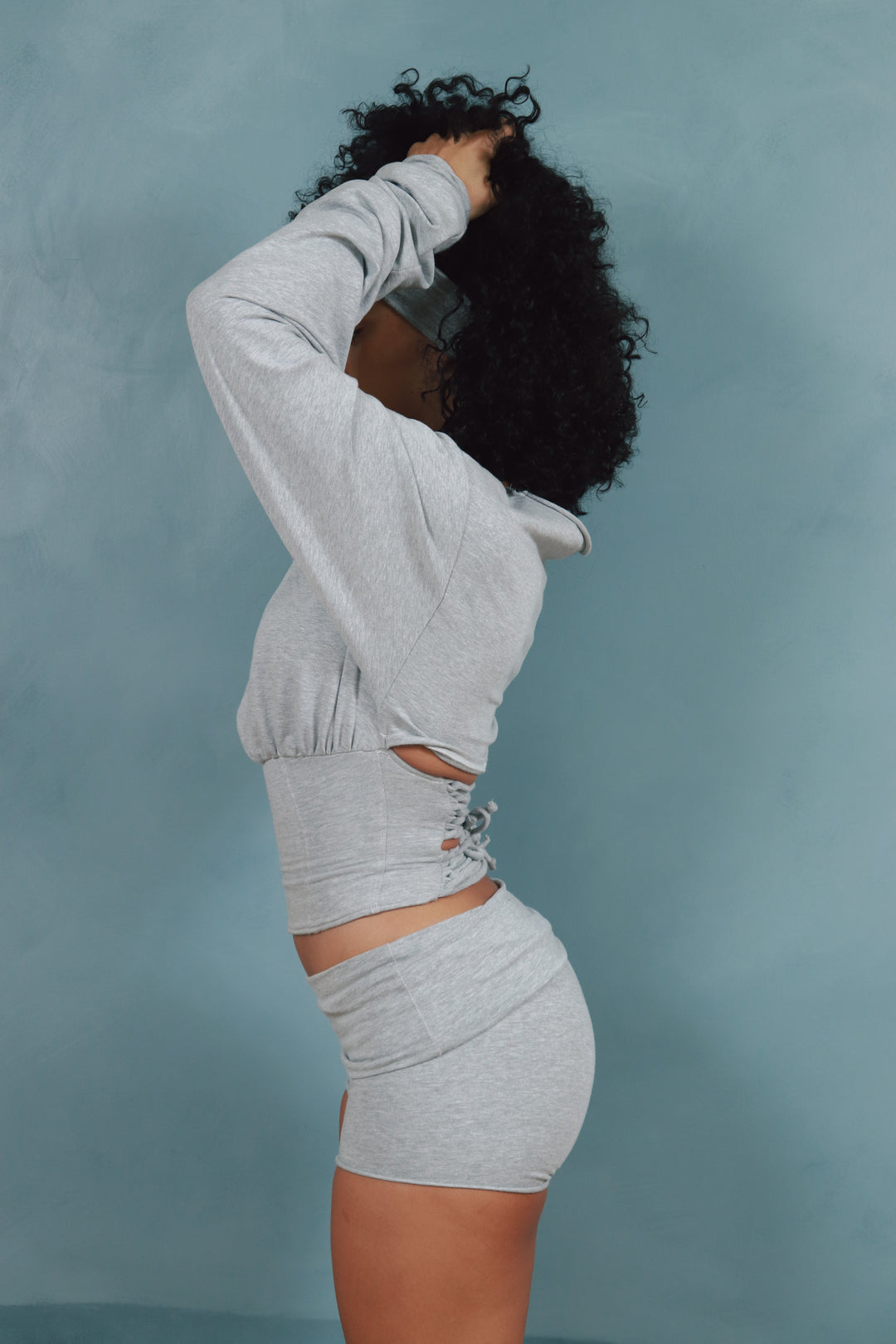 COZY FOLDOVER SHORTS (2 COLORS AVAILABLE)