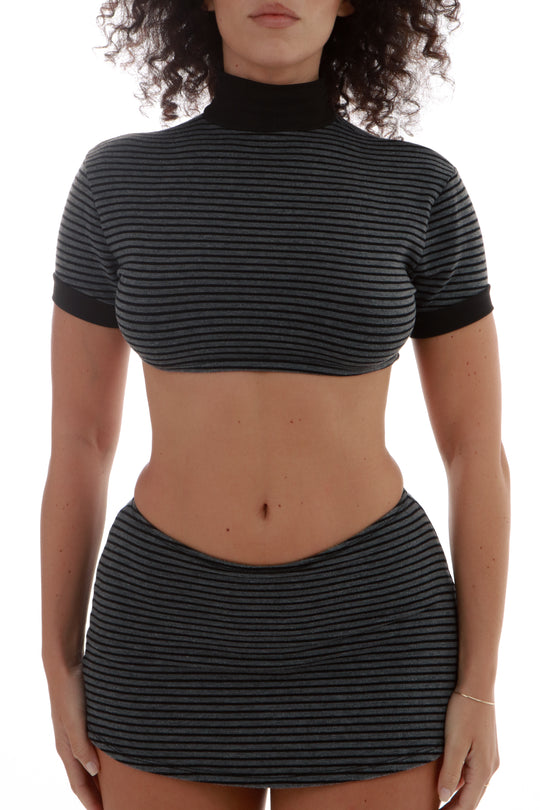 COZY STRIPED SET