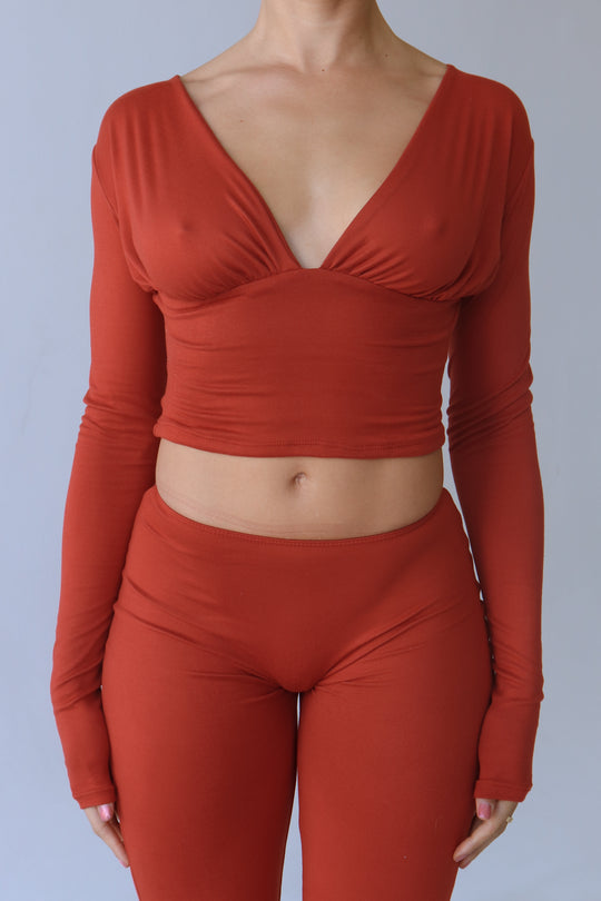 LONG-SLEEVE HAMMOCK TOP (4 COLORS AVAILABLE)