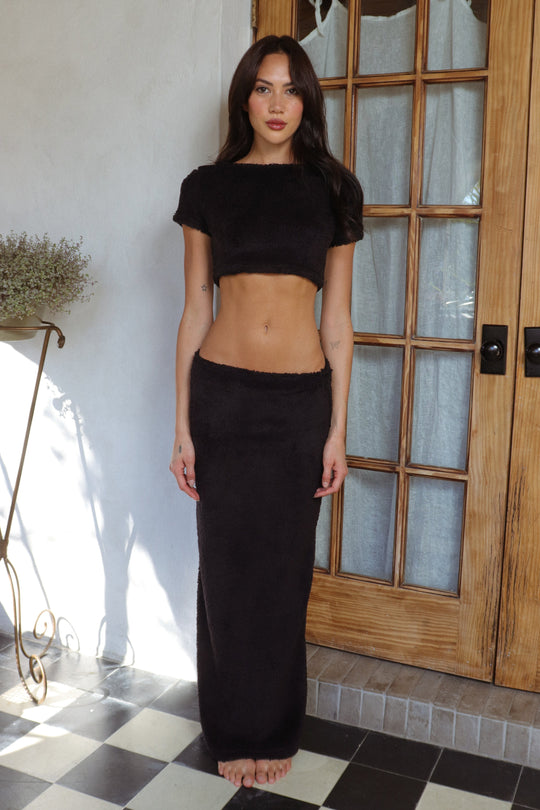SHERPA MAXI SKIRT (3 COLORS AVAILABLE)
