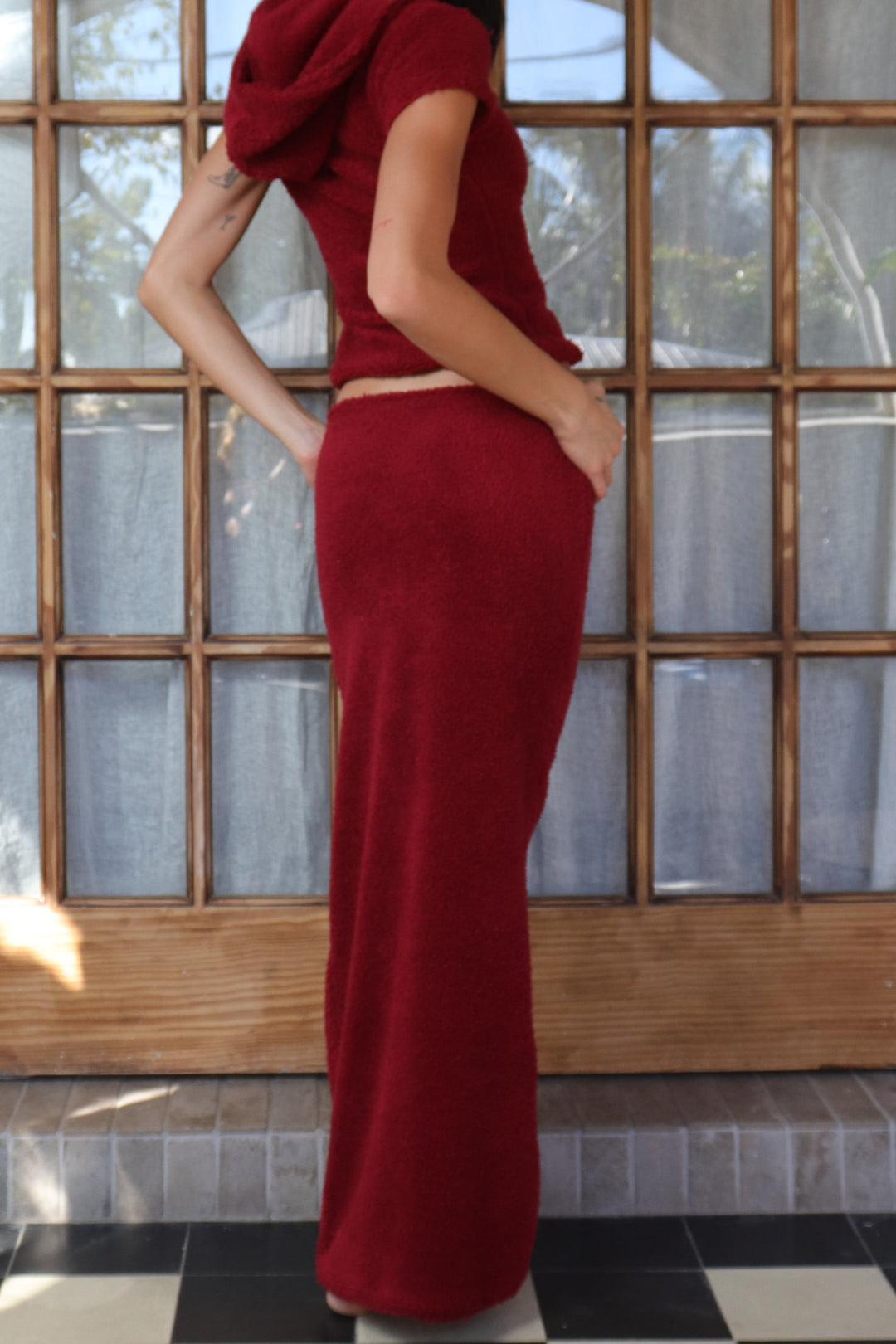 SHERPA MAXI SKIRT (3 COLORS AVAILABLE)