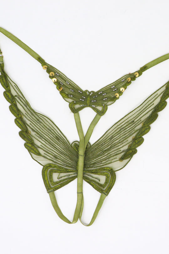 LUX BUTTERFLY PANTY (CROTCHLESS) (3 COLORS)