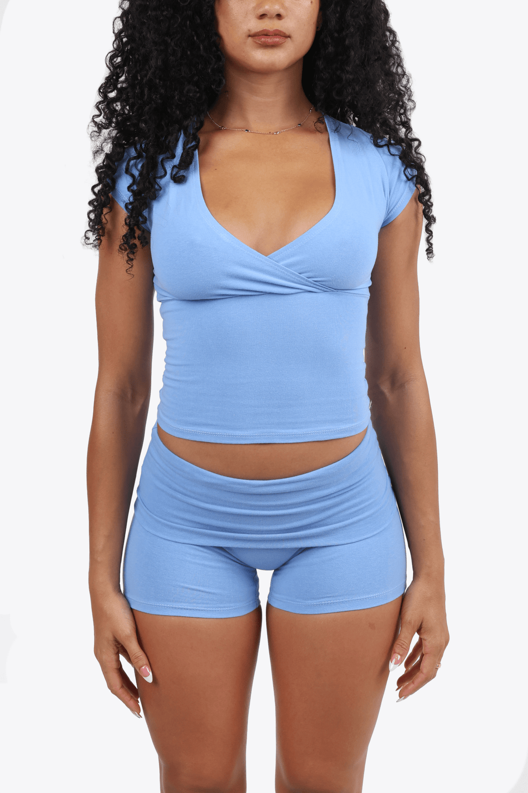 Foldover Shorts - KIKI THE BRAND