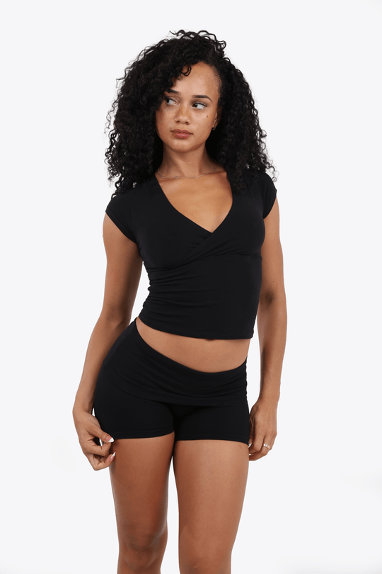 Foldover Shorts - KIKI THE BRAND