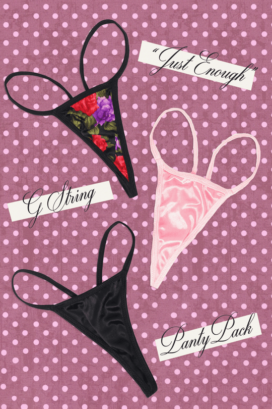 Just Enough G - String 3 - Pack - KIKI THE BRAND