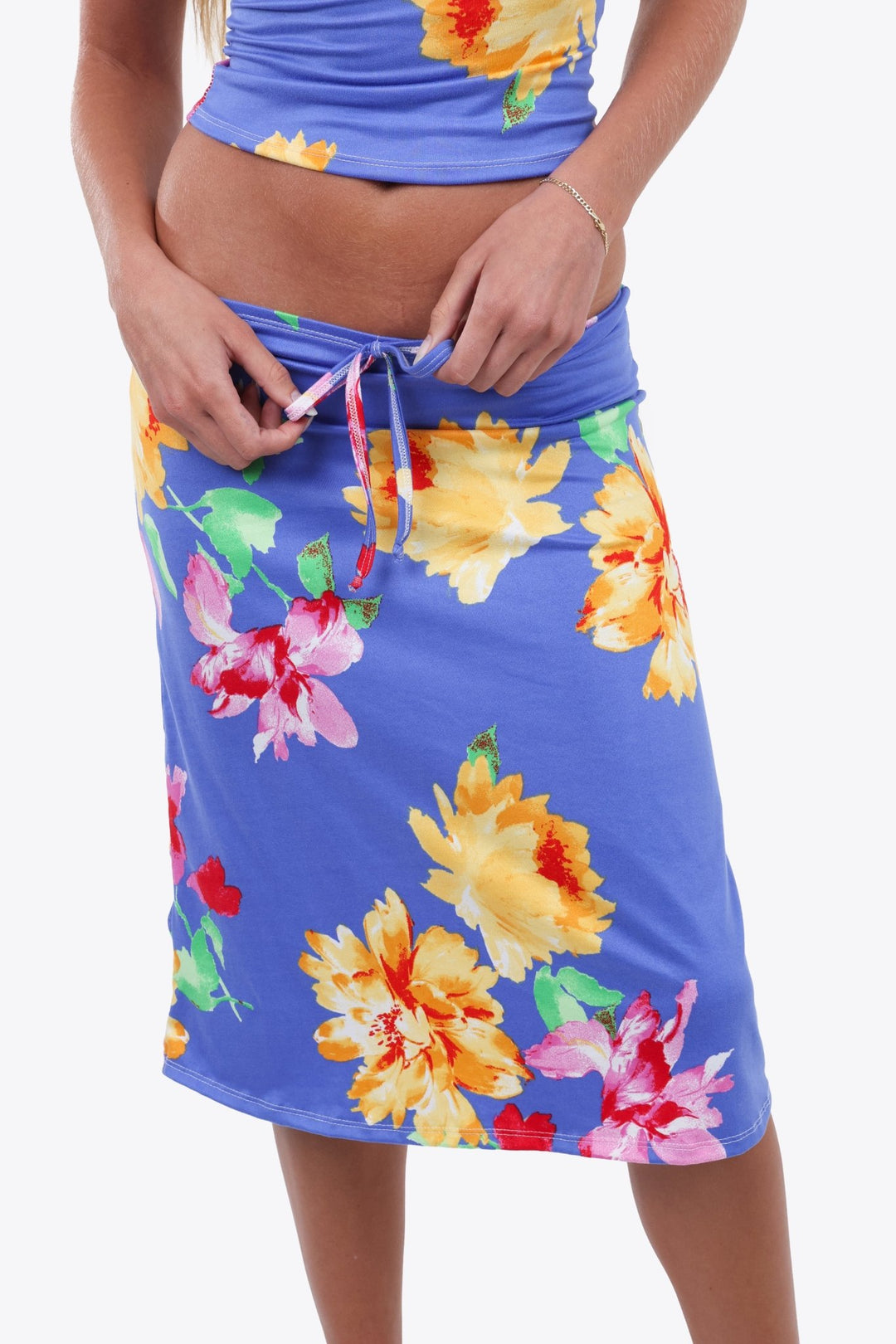 Peony Midi Skirt - KIKI THE BRAND