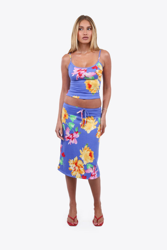 Peony Midi Skirt - KIKI THE BRAND