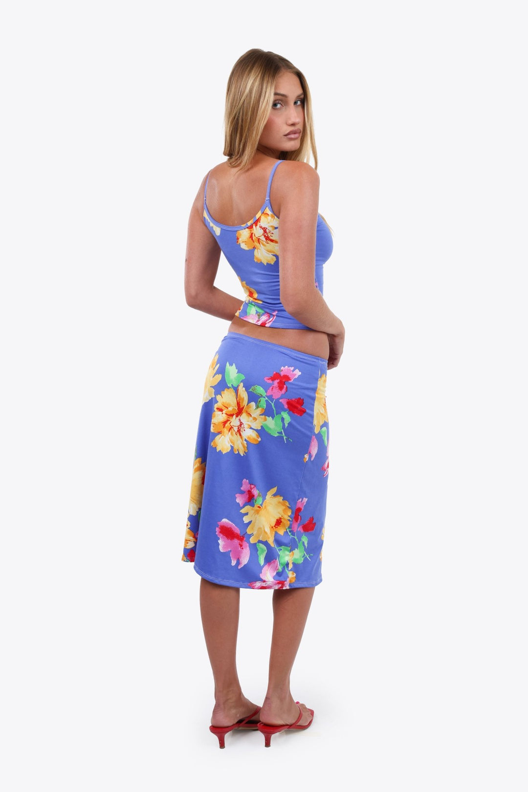 Peony Midi Skirt - KIKI THE BRAND