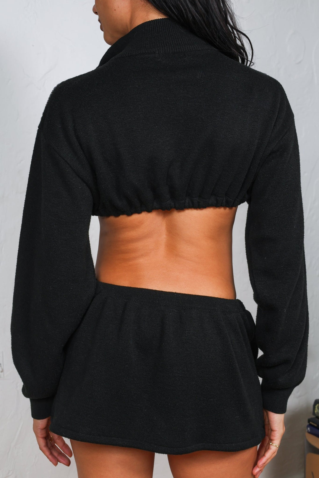 Quarter Zip Striped Set - KIKI THE BRAND