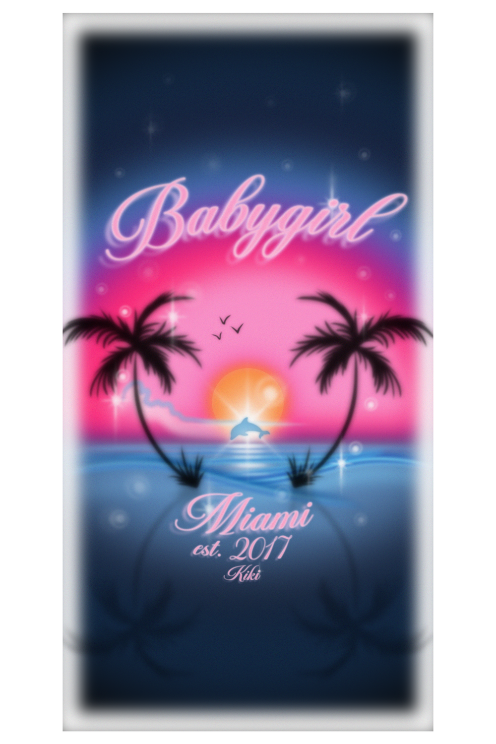 BABYGIRL TOWEL