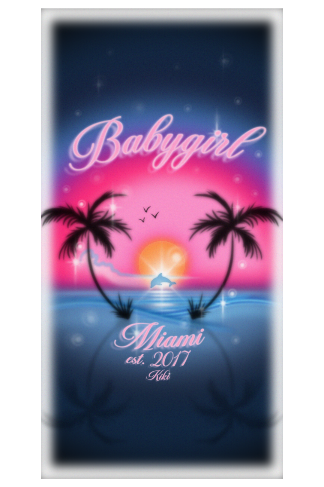 BABYGIRL TOWEL