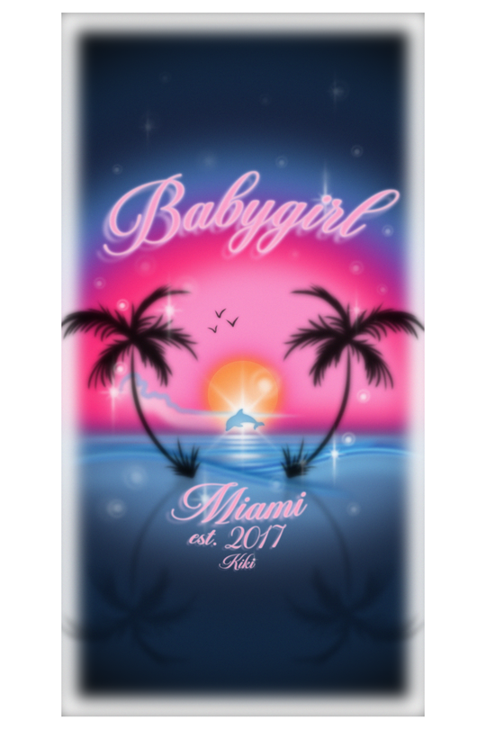 BABYGIRL TOWEL
